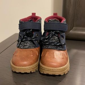 Carters boots size 8 toddler worn once.
